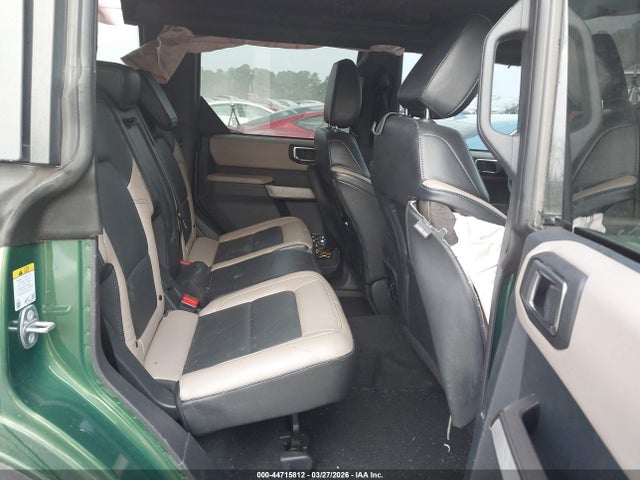 Продажа на аукционе авто 2023 Ford Bronco Wildtrak, vin: 1FMEE5DP9PLB43772, номер лота: 44715812