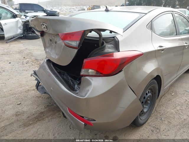 5NPDH4AEXGH695127 Hyundai ELANTRA SE