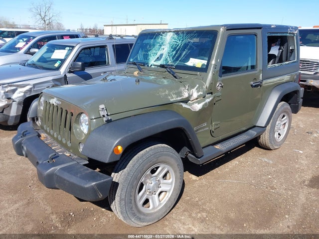 Продажа на аукционе авто 2016 Jeep Wrangler Sport, vin: 1C4AJWAG0GL108305, номер лота: 44715923