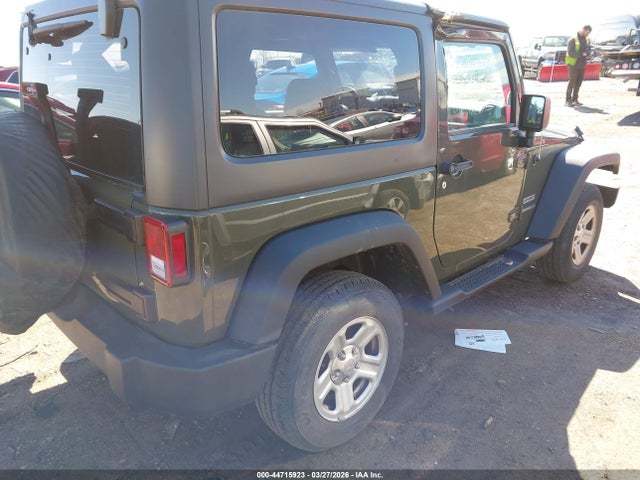 Продажа на аукционе авто 2016 Jeep Wrangler Sport, vin: 1C4AJWAG0GL108305, номер лота: 44715923