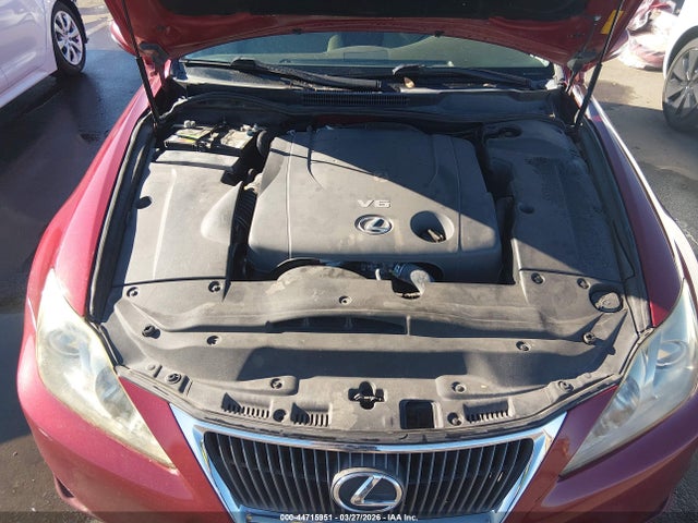 2013 Lexus Is 250 მანქანა იყიდება აუქციონზე, vin: JTHBF5C23D5188361, აუქციონის ნომერი: 44715951