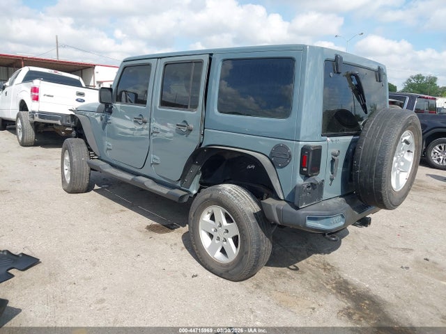 44715969 :رقم المزاد ، 1C4BJWDG2FL734811 vin ، 2015 Jeep Wrangler Unlimited Sport مزاد بيع