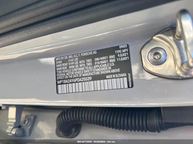 2023 PORSCHE CAYENNE COUPE WP1BA2AY6PDA25539 Photo 8