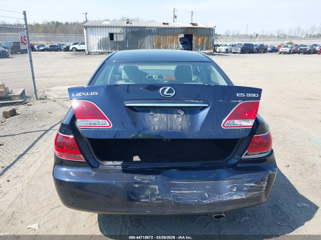 44715972 :رقم المزاد ، JTHBA30GX65174348 vin ، 2006 Lexus Es 330 مزاد بيع