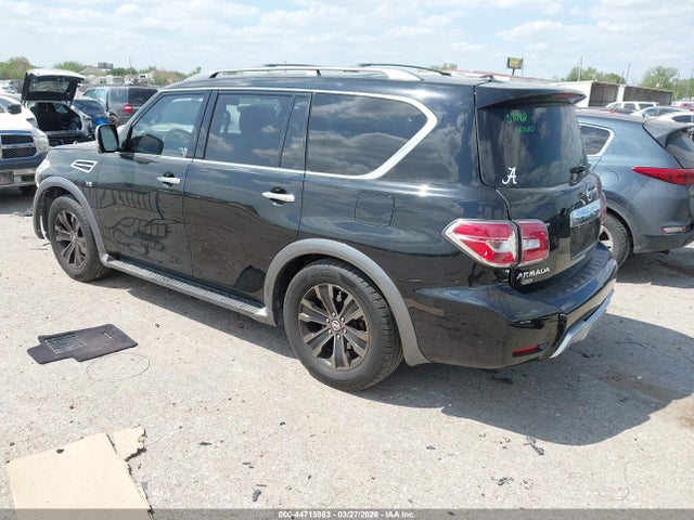 2018 Nissan Armada Platinum მანქანა იყიდება აუქციონზე, vin: JN8AY2NF0J9330714, აუქციონის ნომერი: 44715983