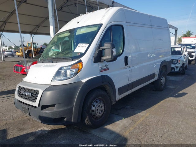 Aukcja sprzedaży 2021 Ram Promaster 1500 High Roof 136 Wb, vin: 3C6LRVBGXME539417, numer aukcji: 44716021
