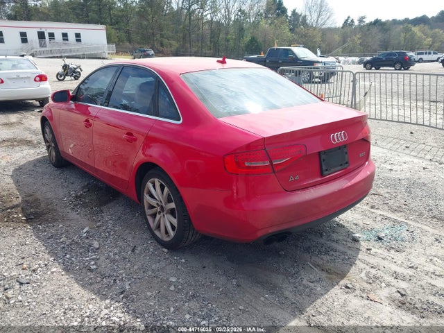 2013 AUDI A4 WAUAFAFL2DN026759 Photo 2