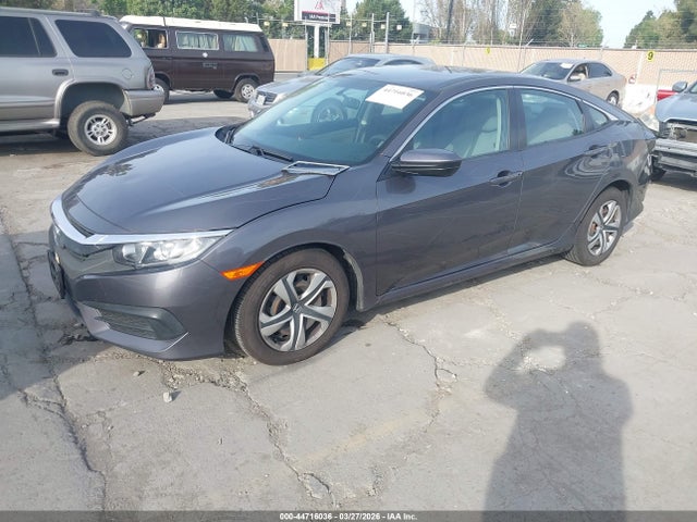 Honda Civic Lx 2017 2HGFC2F53HH537647 Image 2