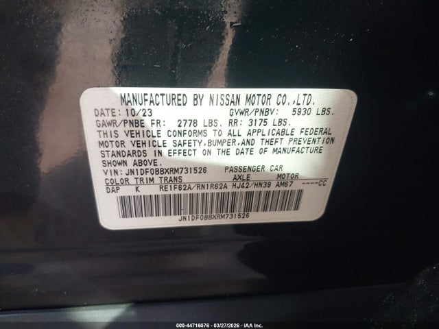 Nissan Ariya Evolve+ 2024 JN1DF0BBXRM731526 Image 9
