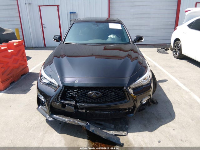 2024 Infiniti Q50 Red Sport 400 Awd მანქანა იყიდება აუქციონზე, vin: JN1FV7DR3RM680420, აუქციონის ნომერი: 44716084