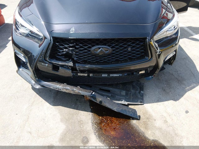 2024 Infiniti Q50 Red Sport 400 Awd მანქანა იყიდება აუქციონზე, vin: JN1FV7DR3RM680420, აუქციონის ნომერი: 44716084