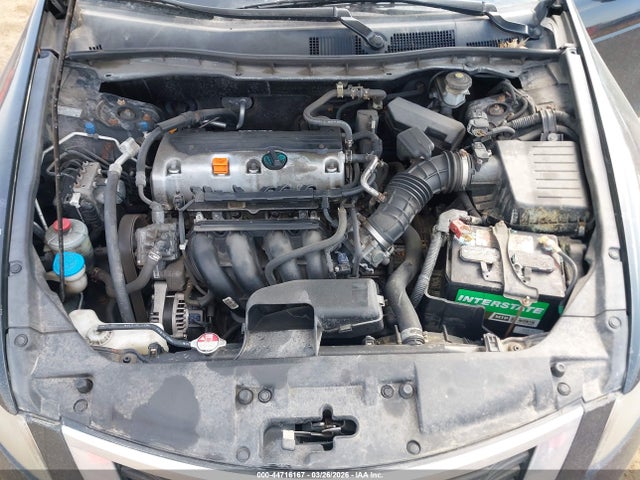 44716167 :رقم المزاد ، 1HGCP2F35AA187528 vin ، 2010 Honda Accord 2.4 Lx مزاد بيع