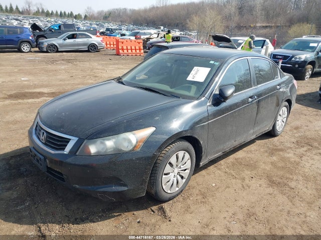 44716167 :رقم المزاد ، 1HGCP2F35AA187528 vin ، 2010 Honda Accord 2.4 Lx مزاد بيع