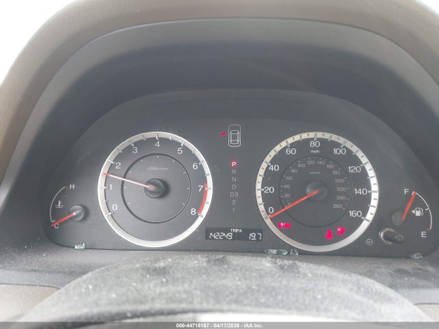 44716167 :رقم المزاد ، 1HGCP2F35AA187528 vin ، 2010 Honda Accord 2.4 Lx مزاد بيع