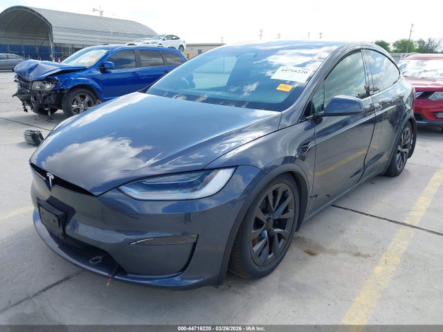 44716220 :رقم المزاد ، 7SAXCBE56NF334745 vin ، 2022 Tesla Model X Dual Motor All-wheel Drive مزاد بيع