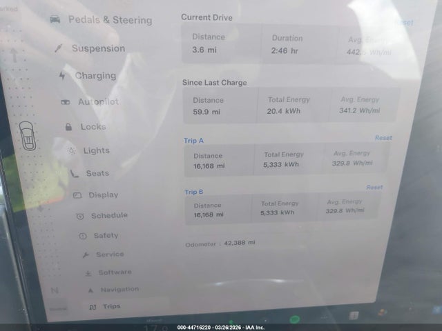 44716220 :رقم المزاد ، 7SAXCBE56NF334745 vin ، 2022 Tesla Model X Dual Motor All-wheel Drive مزاد بيع