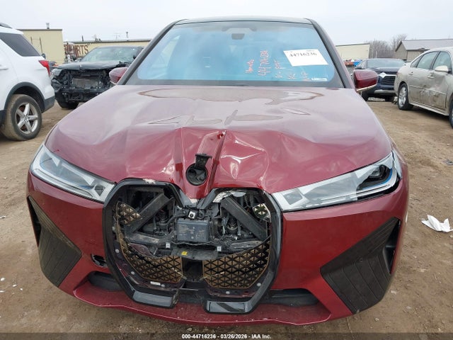 2023 Bmw Ix Xdrive50 მანქანა იყიდება აუქციონზე, vin: WB523CF00PCM68565, აუქციონის ნომერი: 44716236