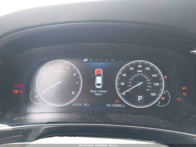 2016 Hyundai Equus Ultimate მანქანა იყიდება აუქციონზე, vin: KMHGH4JH2GU103552, აუქციონის ნომერი: 44716242