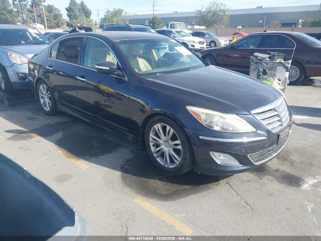 Продажа на аукционе авто 2012 Hyundai Genesis 3.8, vin: KMHGC4DD9CU167184, номер лота: 44716249