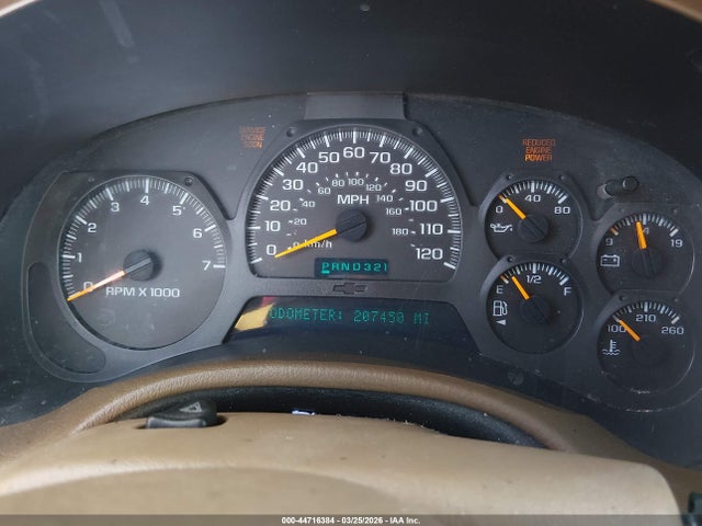 2002 Chevrolet Trailblazer Ltz მანქანა იყიდება აუქციონზე, vin: 1GNDS13S022206108, აუქციონის ნომერი: 44716384