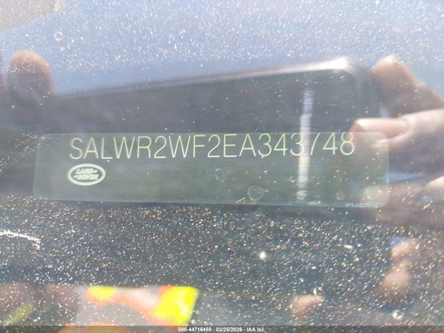 2014 LAND ROVER RANGE ROVER SPORT SALWR2WF2EA343748 Photo 8