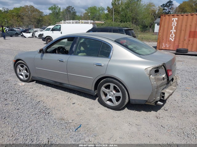 2004 Infiniti G35 მანქანა იყიდება აუქციონზე, vin: JNKCV51E54M613962, აუქციონის ნომერი: 44716500