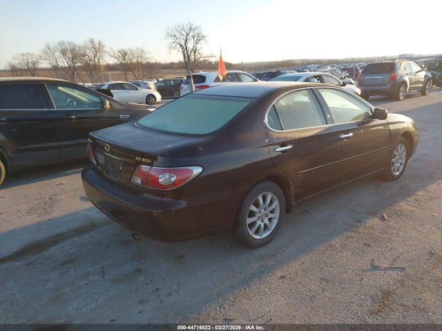 Aukcja sprzedaży 2003 Lexus Es 300, vin: JTHBF30G030106487, numer aukcji: 44716522
