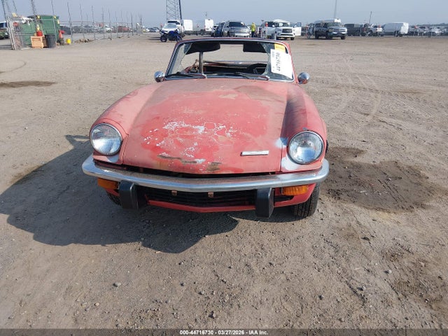 Aukcja sprzedaży 1972 Triumph Spitfire, vin: 1FK34391U, numer aukcji: 44716730