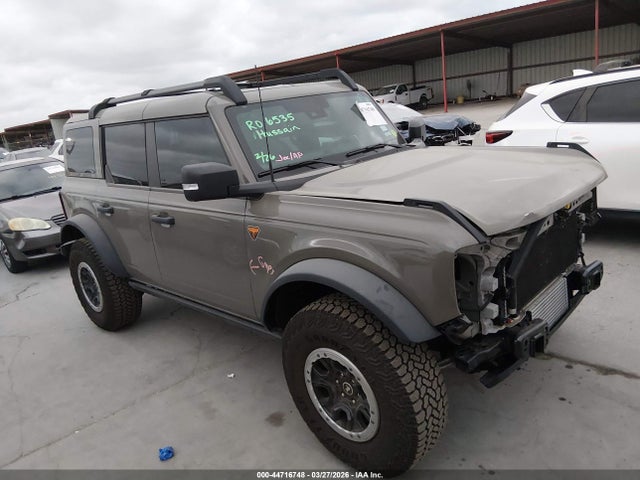 Aukcja sprzedaży 2025 Ford Bronco Badlands, vin: 1FMEE9BP4SLA88442, numer aukcji: 44716748