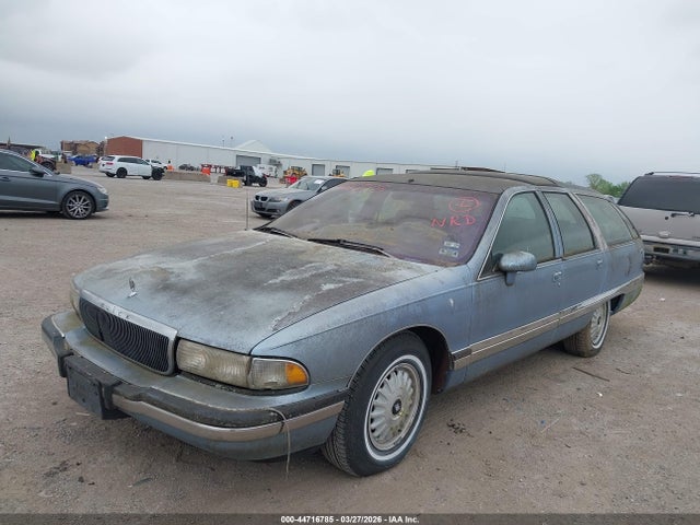 1993 Buick Roadmaster Estate მანქანა იყიდება აუქციონზე, vin: 1G4BR8375PW402783, აუქციონის ნომერი: 44716785