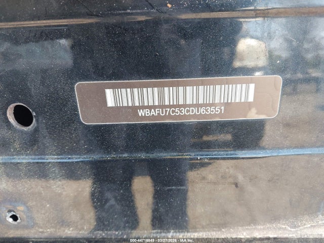 2012 BMW 535I WBAFU7C53CDU63551 Photo 8