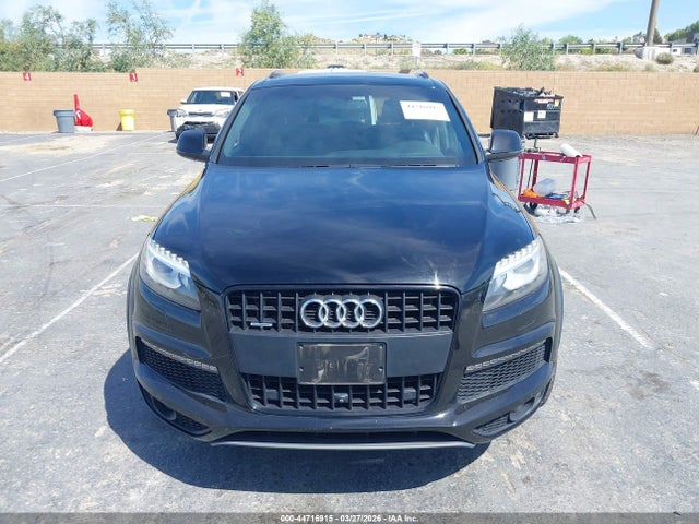 44716915 :رقم المزاد ، WA1DGAFE3FD027355 vin ، 2015 Audi Q7 3.0t S Line Prestige مزاد بيع