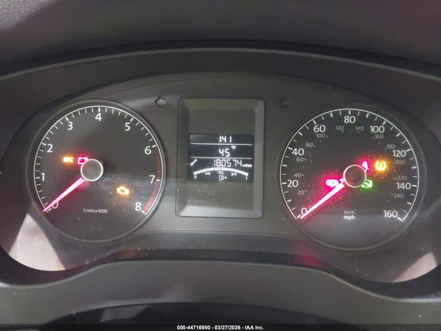 2011 Volkswagen Jetta 2.5l Se მანქანა იყიდება აუქციონზე, vin: 3VWDZ7AJXBM387497, აუქციონის ნომერი: 44716950