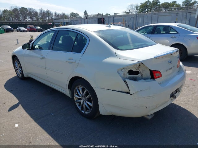 44717053 :رقم المزاد ، JNKBV61F57M818809 vin ، 2007 Infiniti G35x مزاد بيع