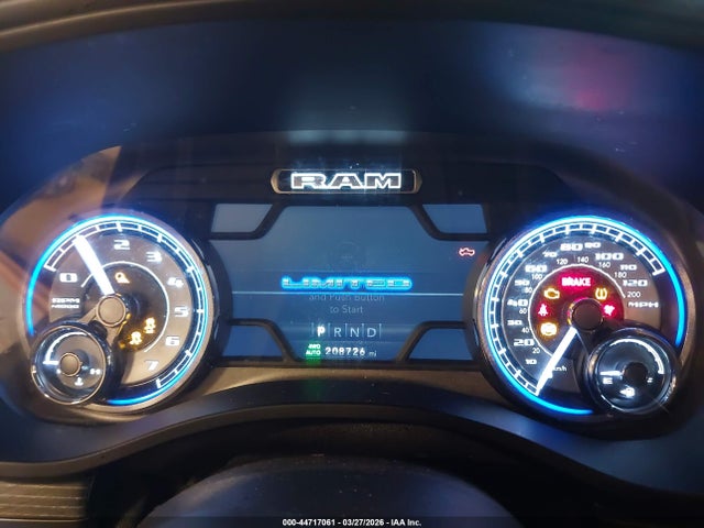 Продаж на аукціоні авто 2019 Ram 1500 Limited  4x4 5'7 Box, vin: 1C6SRFHT7KN525845, номер лоту: 44717061