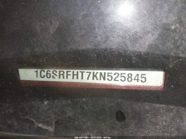 Продаж на аукціоні авто 2019 Ram 1500 Limited  4x4 5'7 Box, vin: 1C6SRFHT7KN525845, номер лоту: 44717061