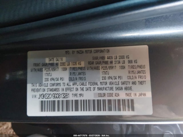 2016 MAZDA CX-5 JM3KE2CY9G0813281 Photo 8