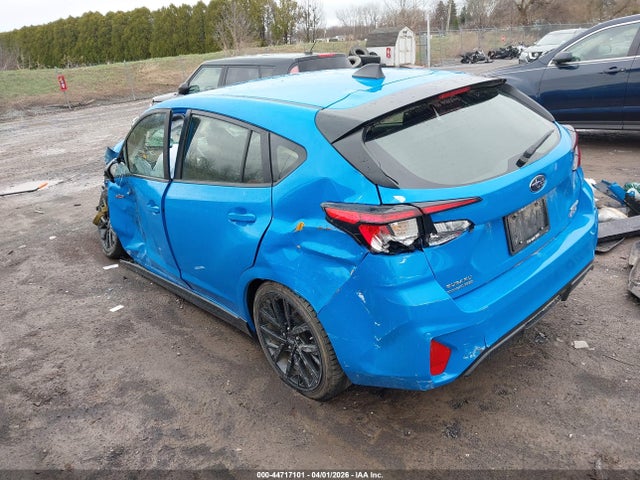 2024 Subaru Impreza Rs 5-door მანქანა იყიდება აუქციონზე, vin: JF1GUHJC9R8349477, აუქციონის ნომერი: 44717101