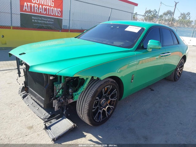 2022 Rolls-royce Ghost მანქანა იყიდება აუქციონზე, vin: SCATD6C00NU212792, აუქციონის ნომერი: 44717104
