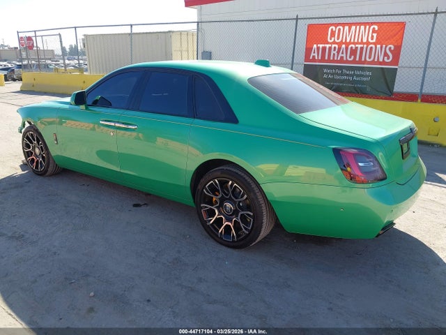 2022 Rolls-royce Ghost მანქანა იყიდება აუქციონზე, vin: SCATD6C00NU212792, აუქციონის ნომერი: 44717104