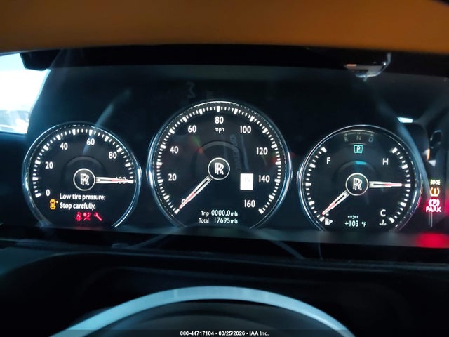 2022 Rolls-royce Ghost მანქანა იყიდება აუქციონზე, vin: SCATD6C00NU212792, აუქციონის ნომერი: 44717104