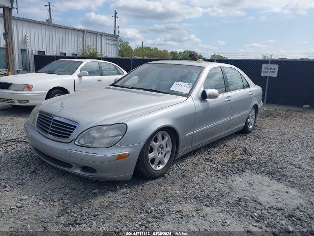 Продаж на аукціоні авто 2002 Mercedes-benz S 500, vin: WDBNG75J02A244299, номер лоту: 44717113