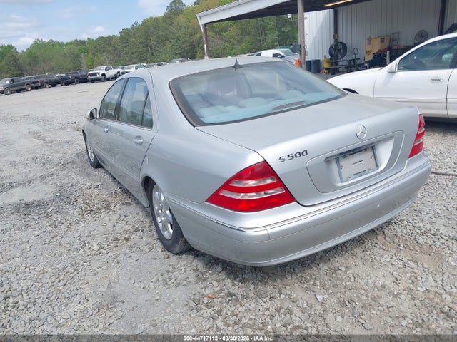 Продаж на аукціоні авто 2002 Mercedes-benz S 500, vin: WDBNG75J02A244299, номер лоту: 44717113