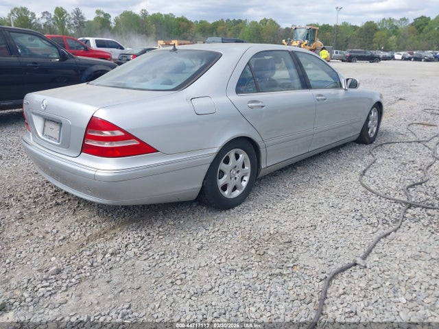 Продаж на аукціоні авто 2002 Mercedes-benz S 500, vin: WDBNG75J02A244299, номер лоту: 44717113
