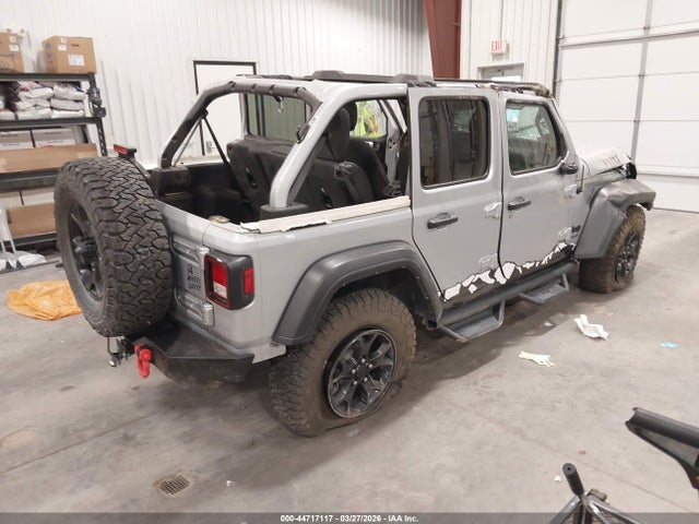 2022 Jeep Wrangler Unlimited Willys 4x4 მანქანა იყიდება აუქციონზე, vin: 1C4HJXDM1NW196105, აუქციონის ნომერი: 44717117