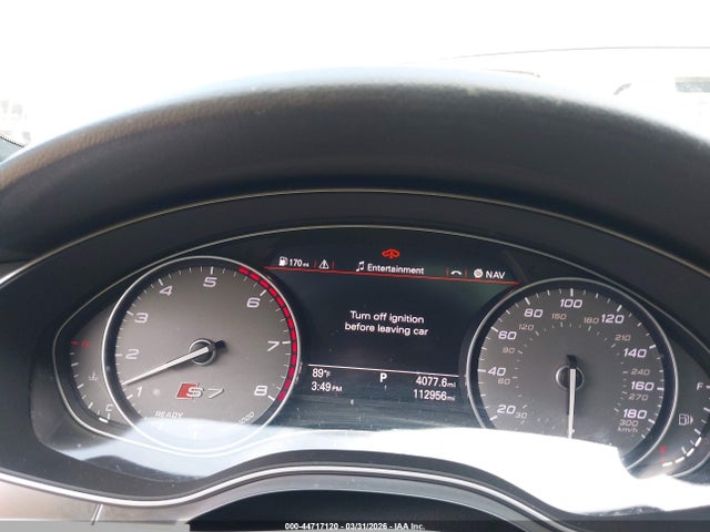 Aukcja sprzedaży 2017 Audi S7 4.0t Premium Plus, vin: WAU2FAFCXHN025398, numer aukcji: 44717120