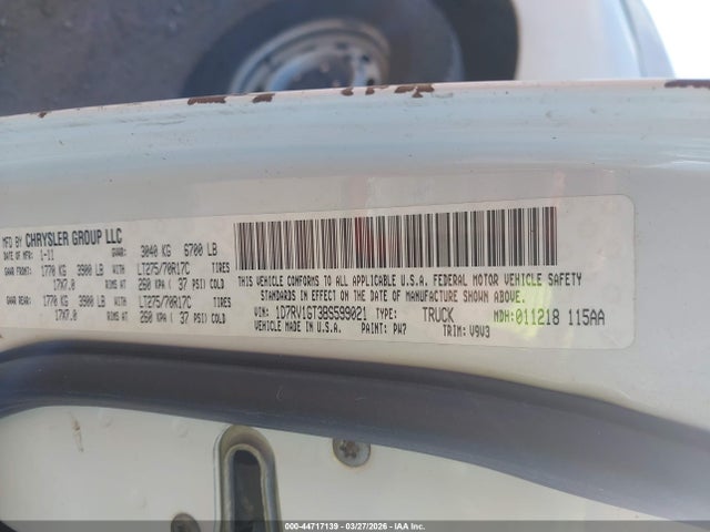 2011 RAM RAM 1500 1D7RV1GT3BS599021 Photo 8