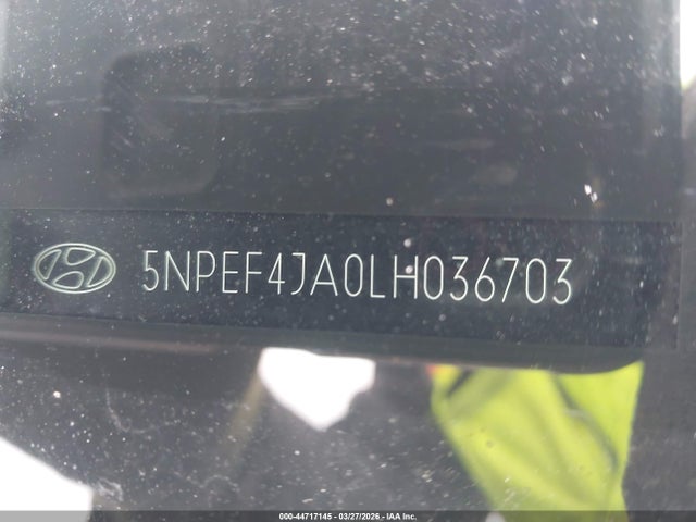 Hyundai SONATA SEL 2020 5NPEF4JA0LH036703 Image 9