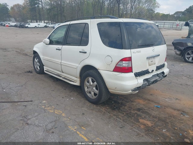 Aukcja sprzedaży 2002 Mercedes-benz Ml 500, vin: 4JGAB75E72A301336, numer aukcji: 44717148