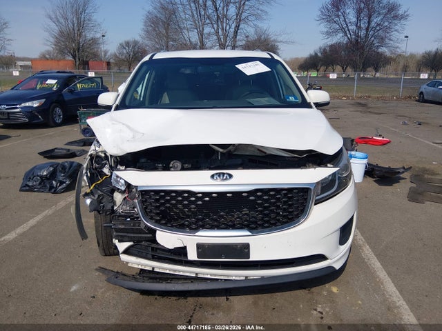 2015 Kia Sedona Lx მანქანა იყიდება აუქციონზე, vin: KNDMB5C15F6059192, აუქციონის ნომერი: 44717185